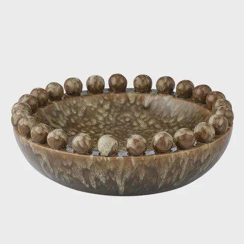 Pip Ceramic Bowl 31x10cm Olive