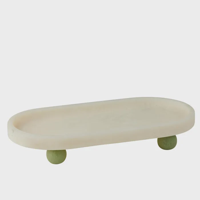 Kip Resin Footed Tray