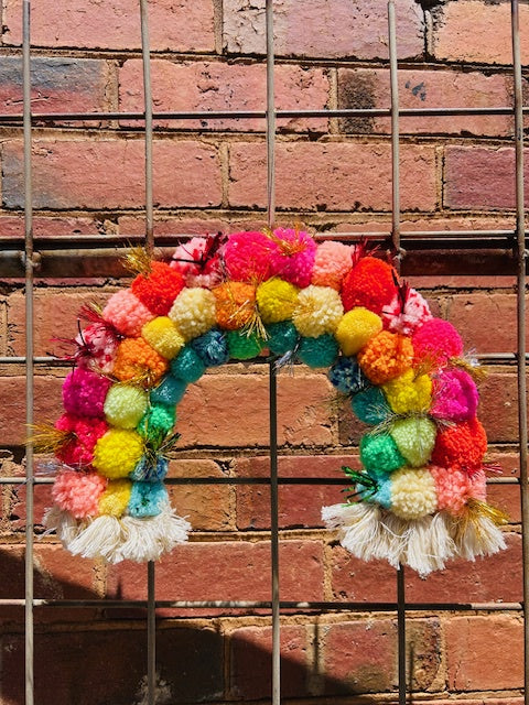Rainbow Pom Pom
