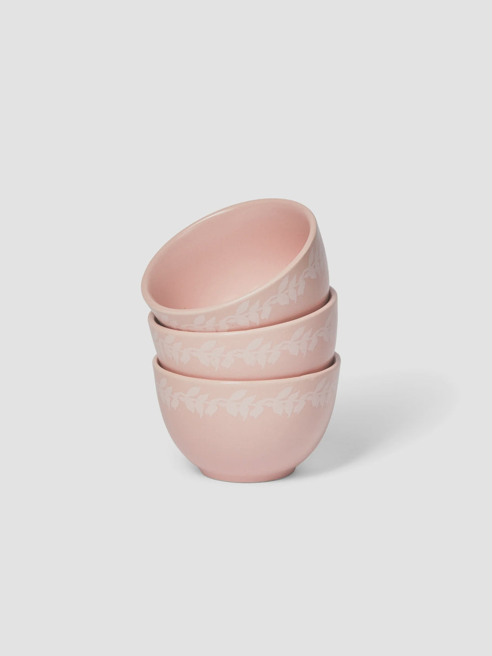 Jardin Pink Small Bowl (set of 3)