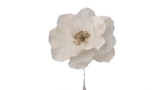 Small Paper Flower- White