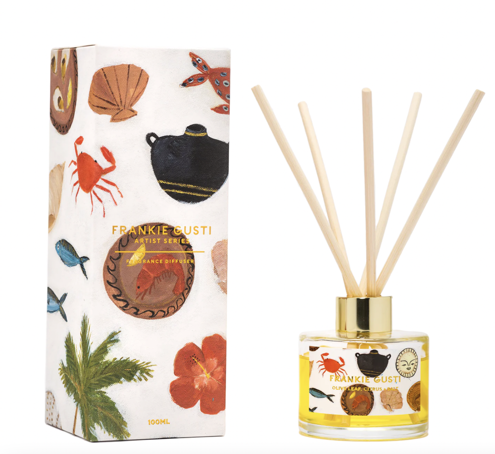 ARTIST SERIES DIFFUSER | OLIVE LEAF, CITRUS + SALT | GABRIELLE DIAMANTIS