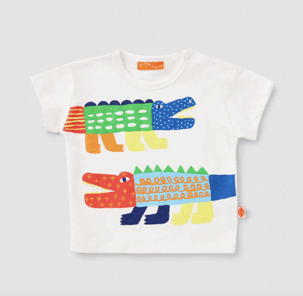 Croc White Short Sleeve Tshirt