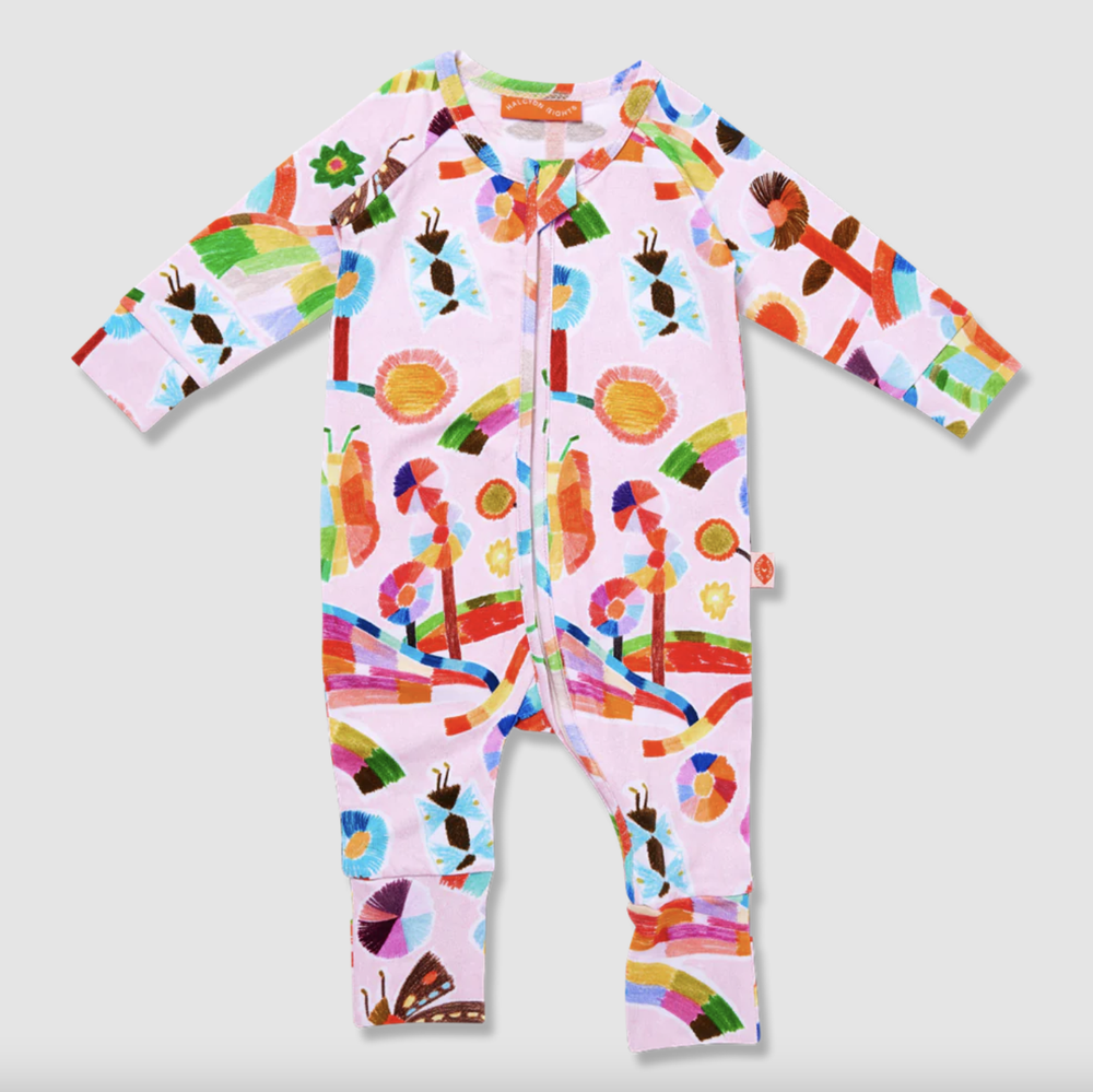 Magic Meadow Long Sleeve Romper