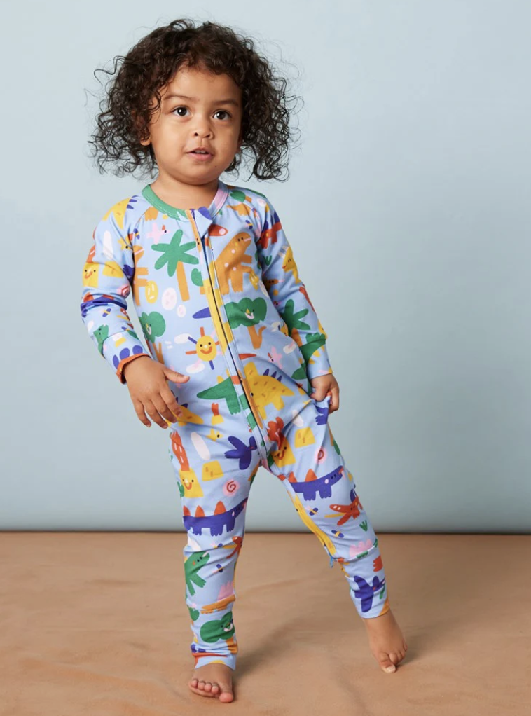 Dino Days Long Sleeve Romper