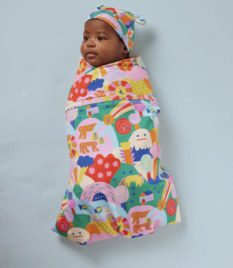 Rainbow Valley Baby Wrap (Swaddle)