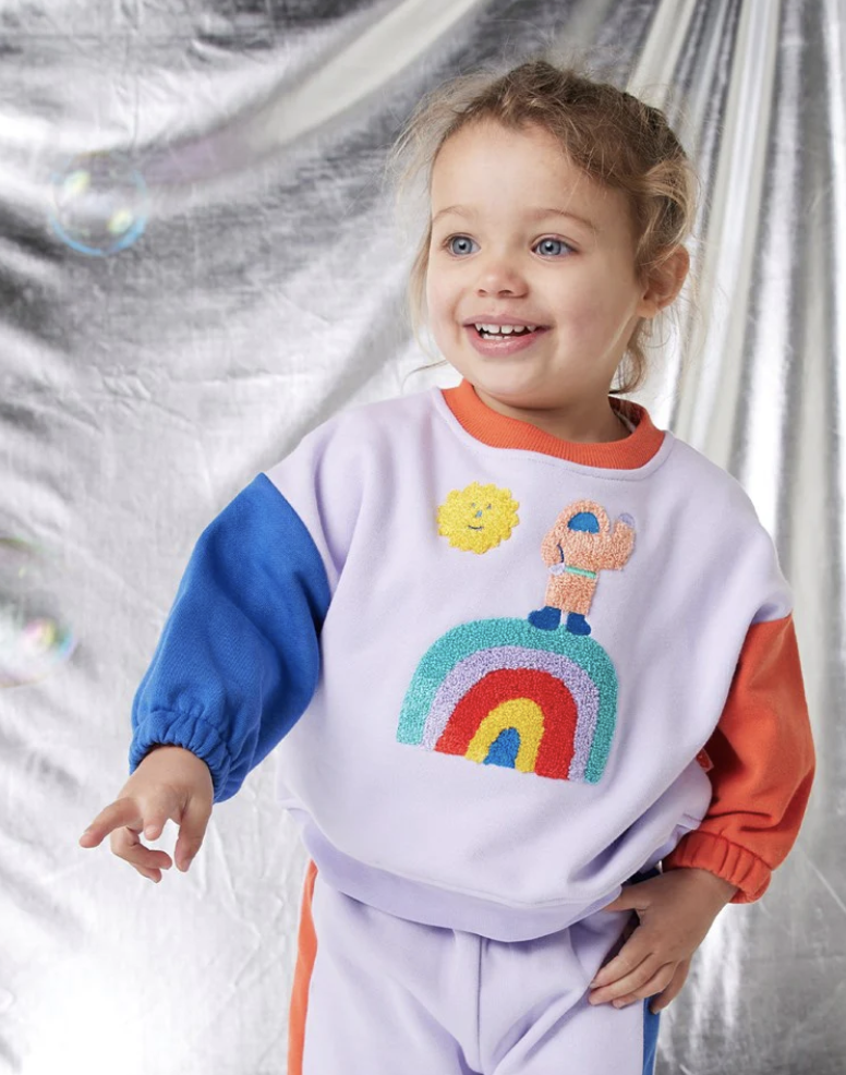 Rocket Ride Lilac Sweater
