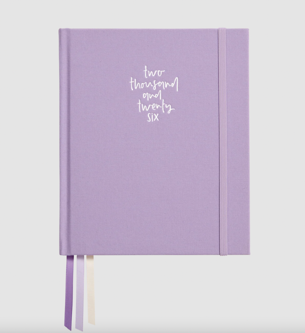 2026 Planner Signature Horizontal Weekly Lilac