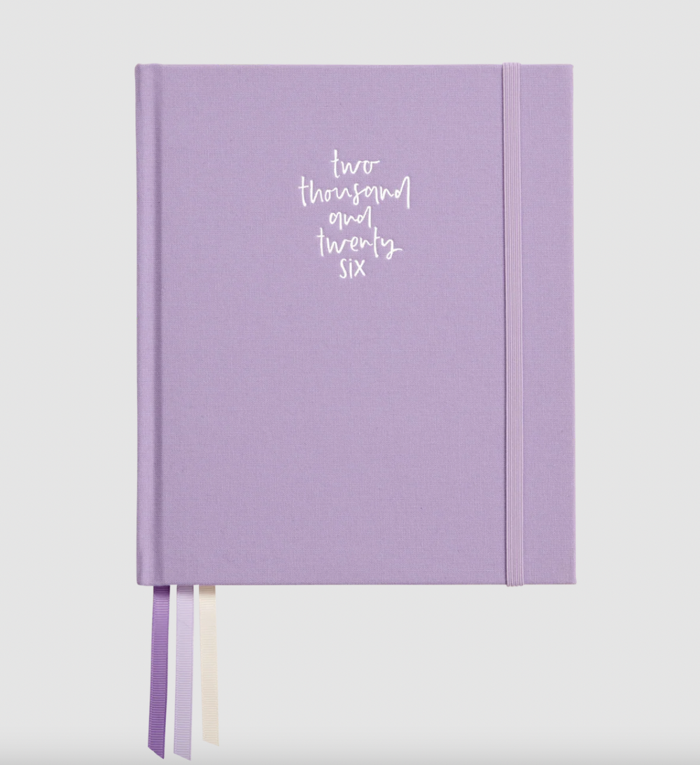 2026 Planner- Signature Vertical Weekly Violet