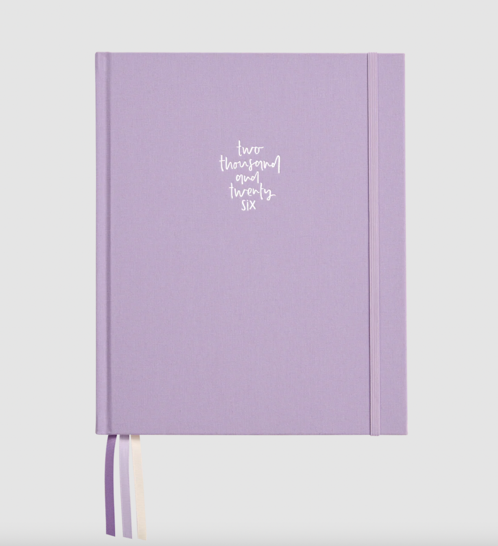 2026 Planner Grande Vertical Weekly Lilac