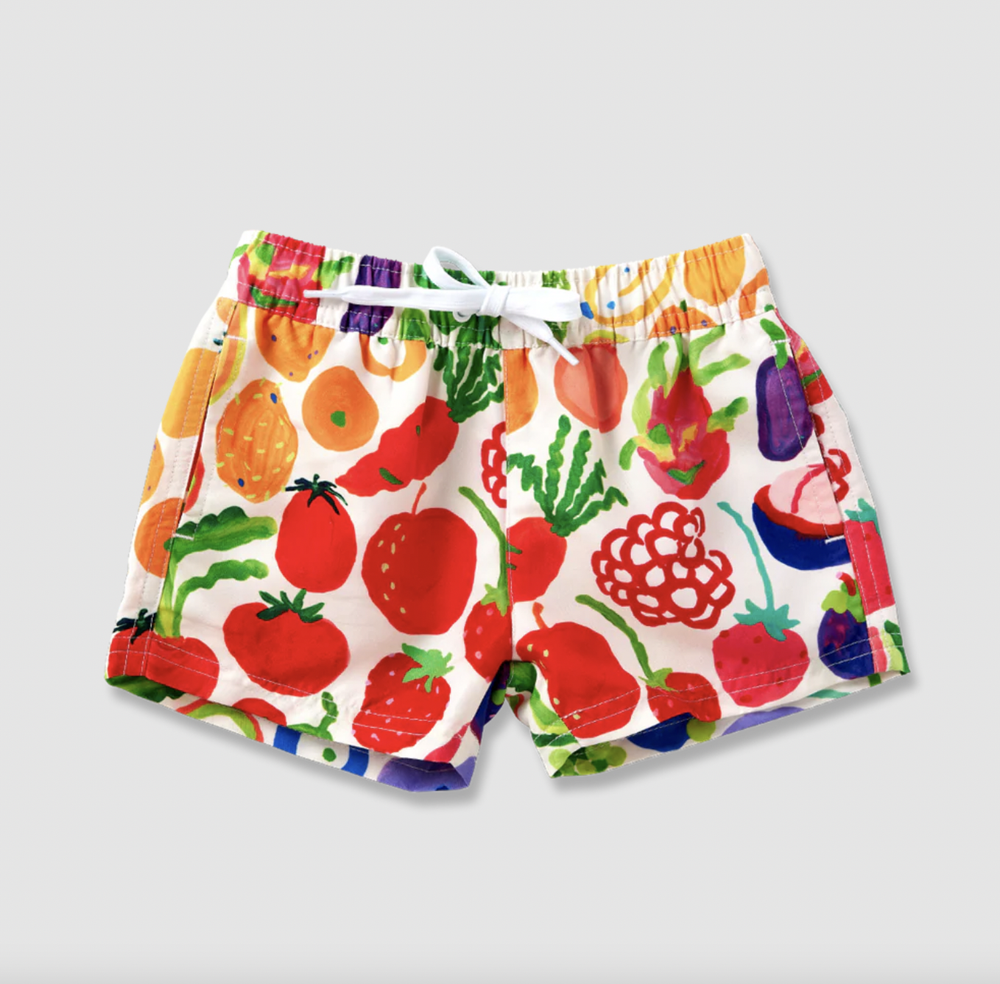 Kids Boardshorts Eat the Rainbow