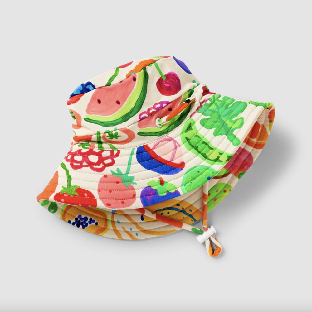 Swim Bucket Hat Eat the Rainbow