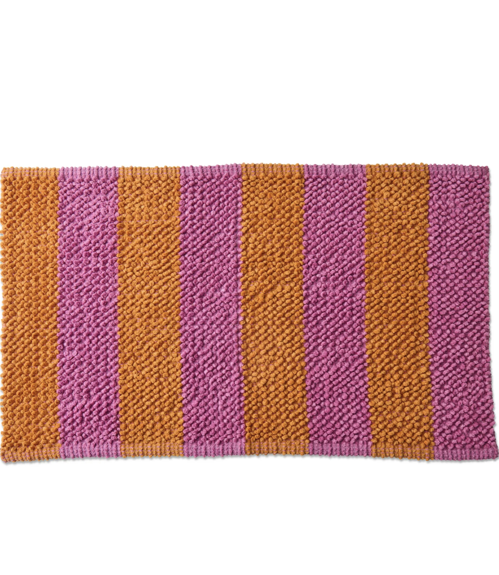 Fun Times Stripe Bath Mat One Size