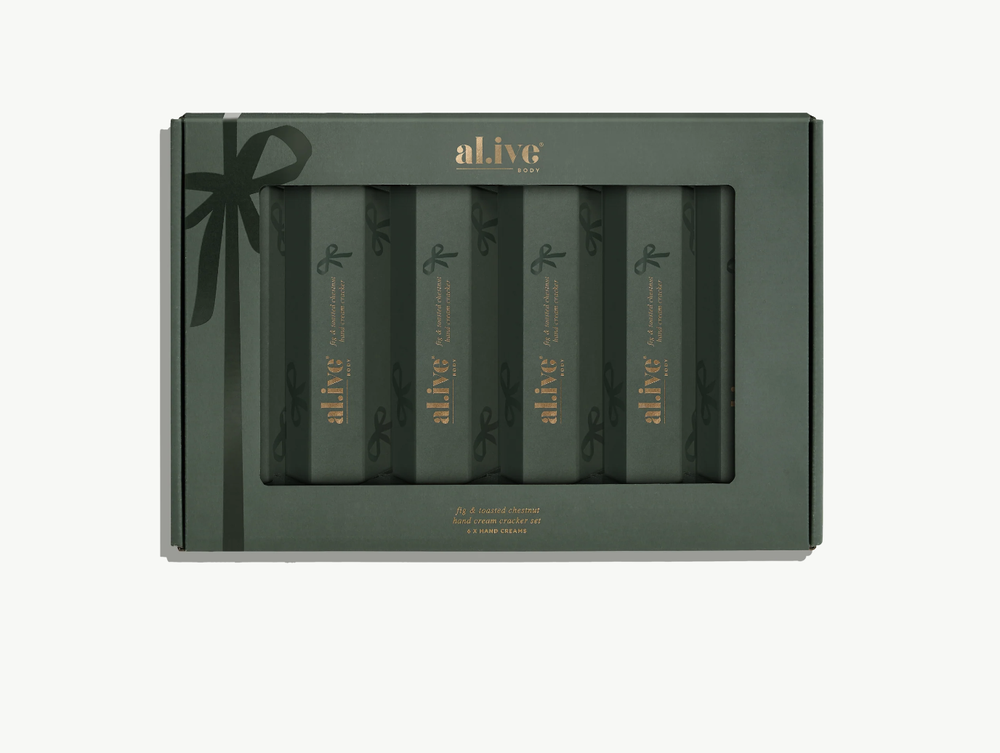 Fig & Toasted Chestnut Handcream Cracker Set