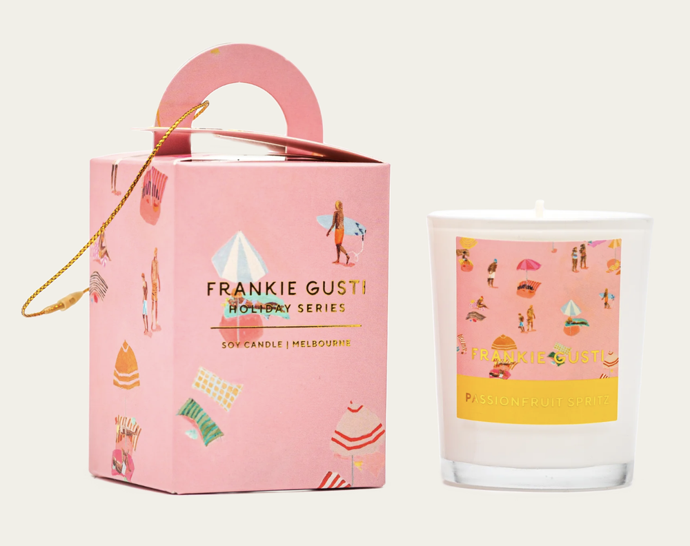 Holiday Series Ornament Passionfruit Spritz Janey Forbes