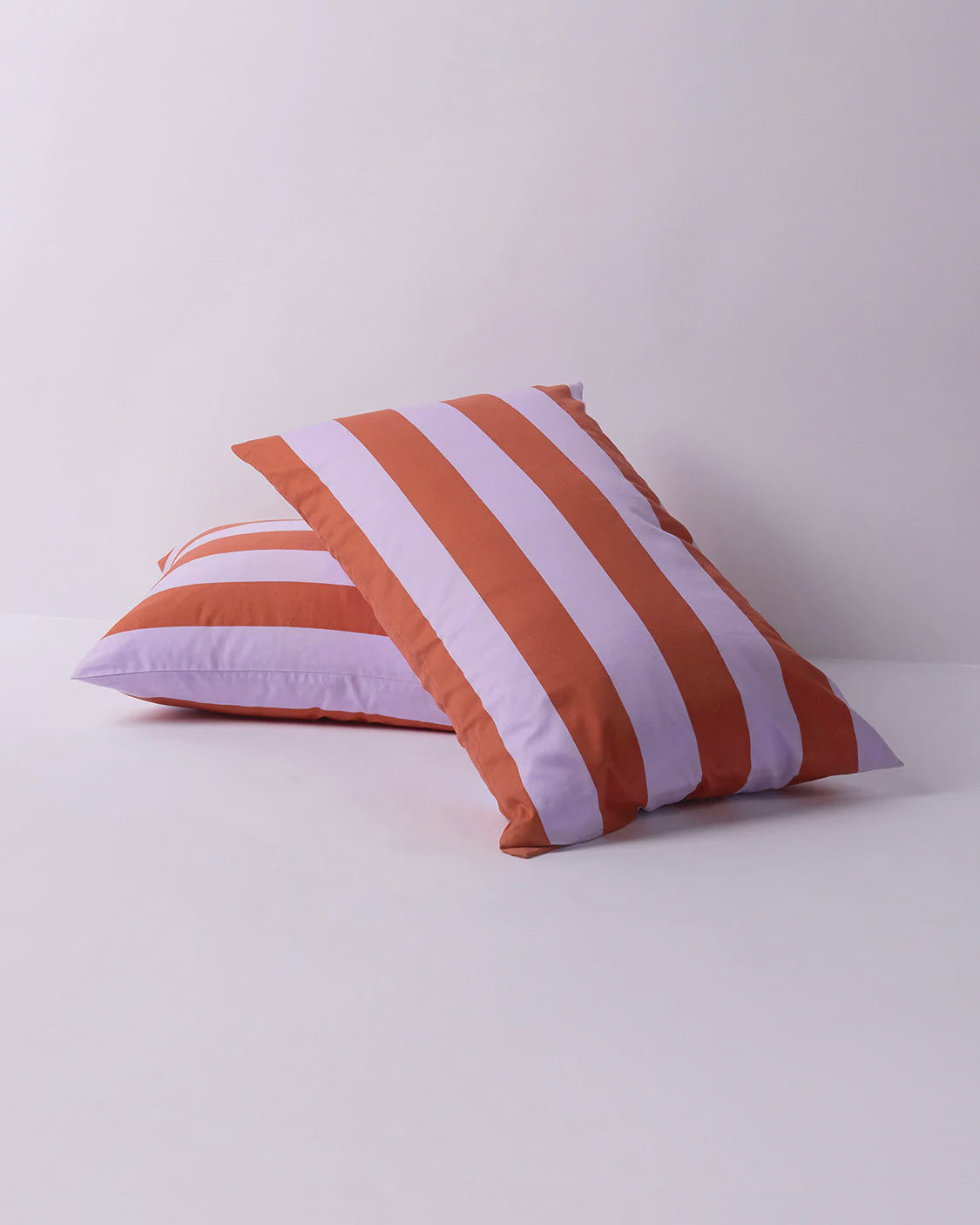 Pillowcase 2P- Grapefruit Stripes
