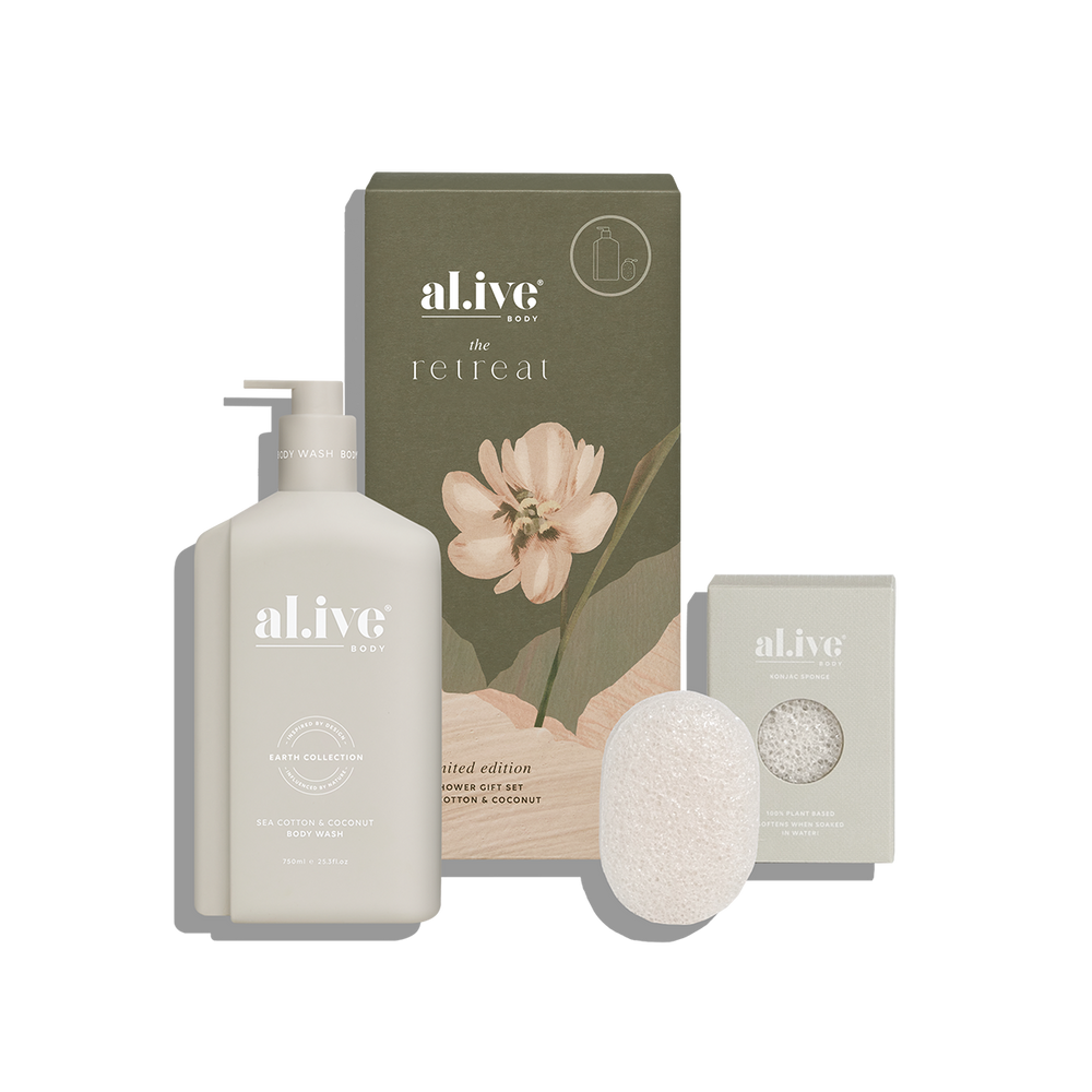 Shower Gift Set - SEA COTTON & COCONUT