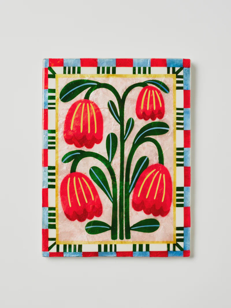 Bloom Nouveau Red Rectangle