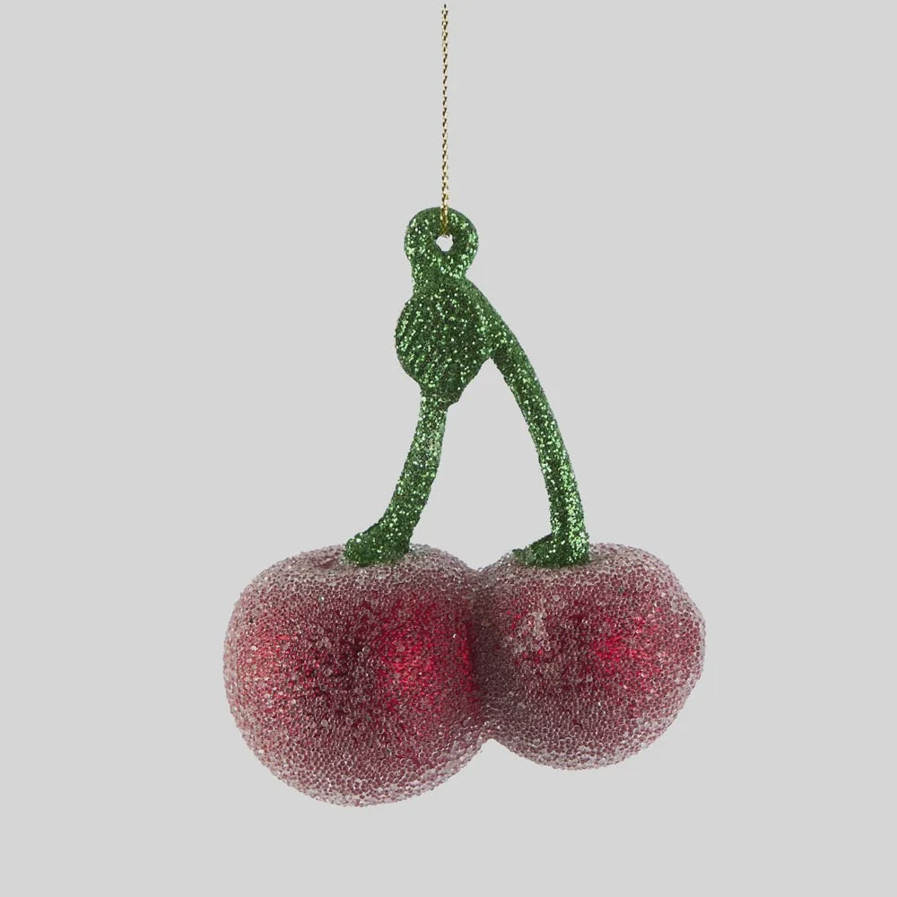 Sugared Cherry Decoration