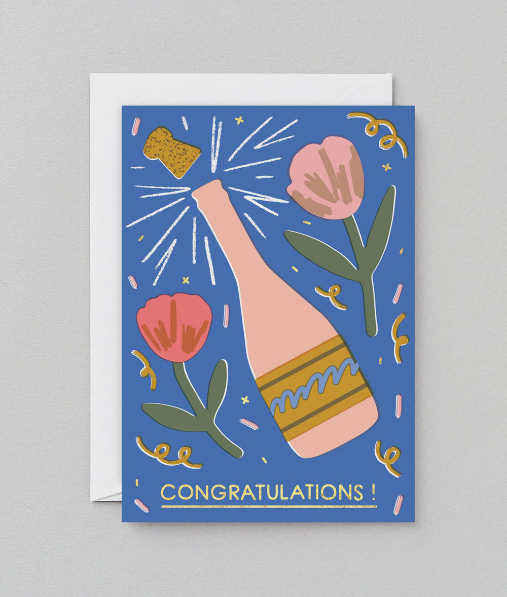 WRAP - Elena Bolis - Single Card - Champagne