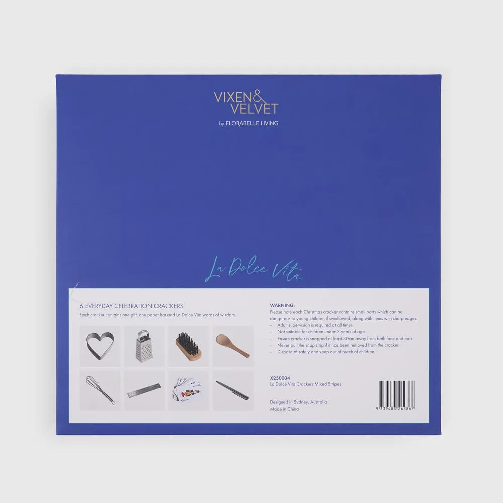 
                      
                        La Dolce Vita Crackers Mixed Stripes
                      
                    