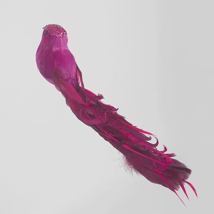 Ellou Clip on Bird Fuchsia