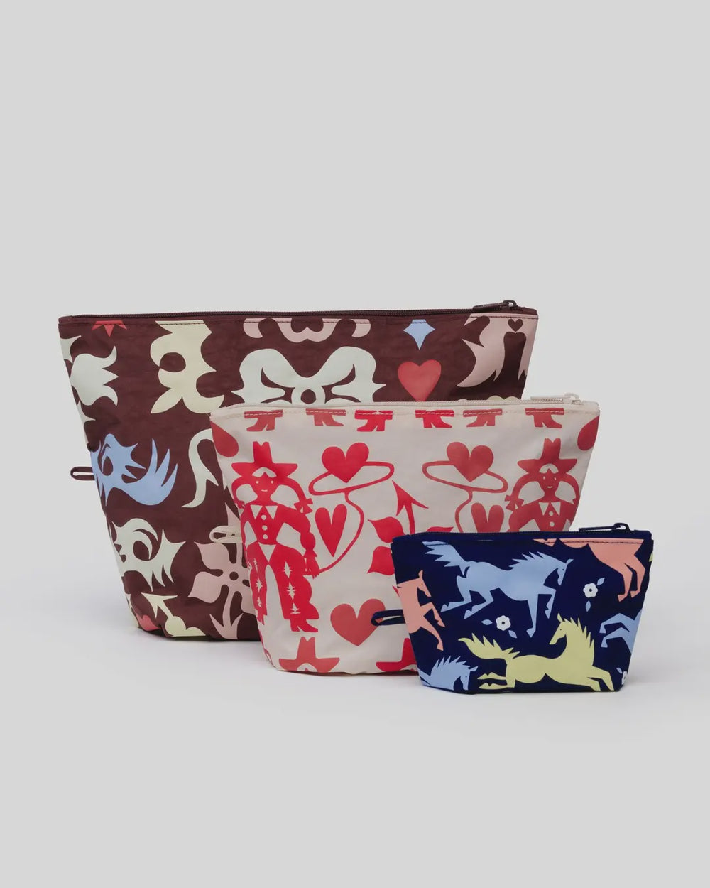 Go Pouch Set - Western Cut-Outs