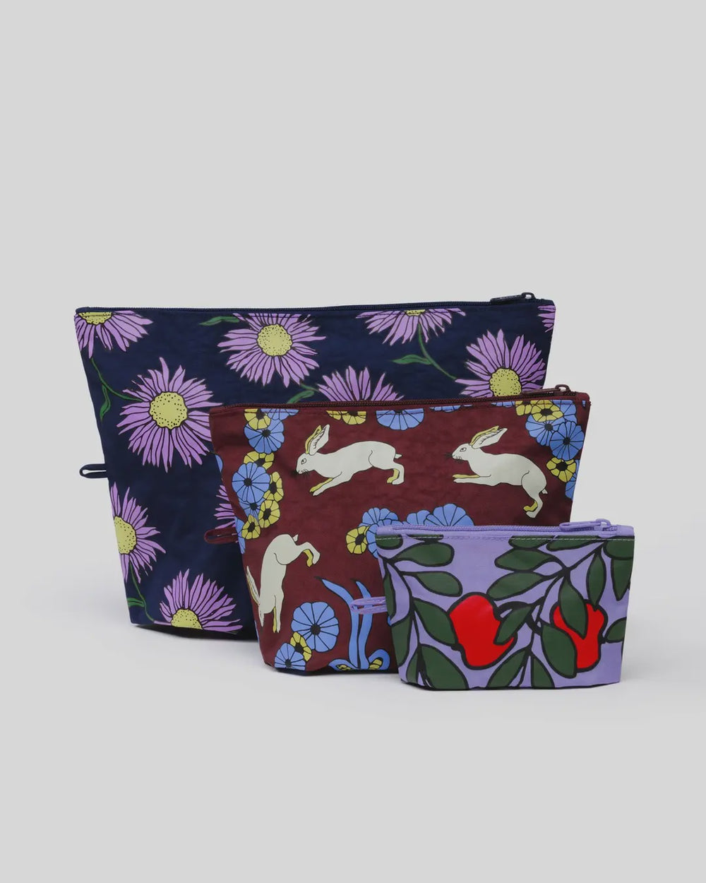 Go Pouch Set - Night Orchard