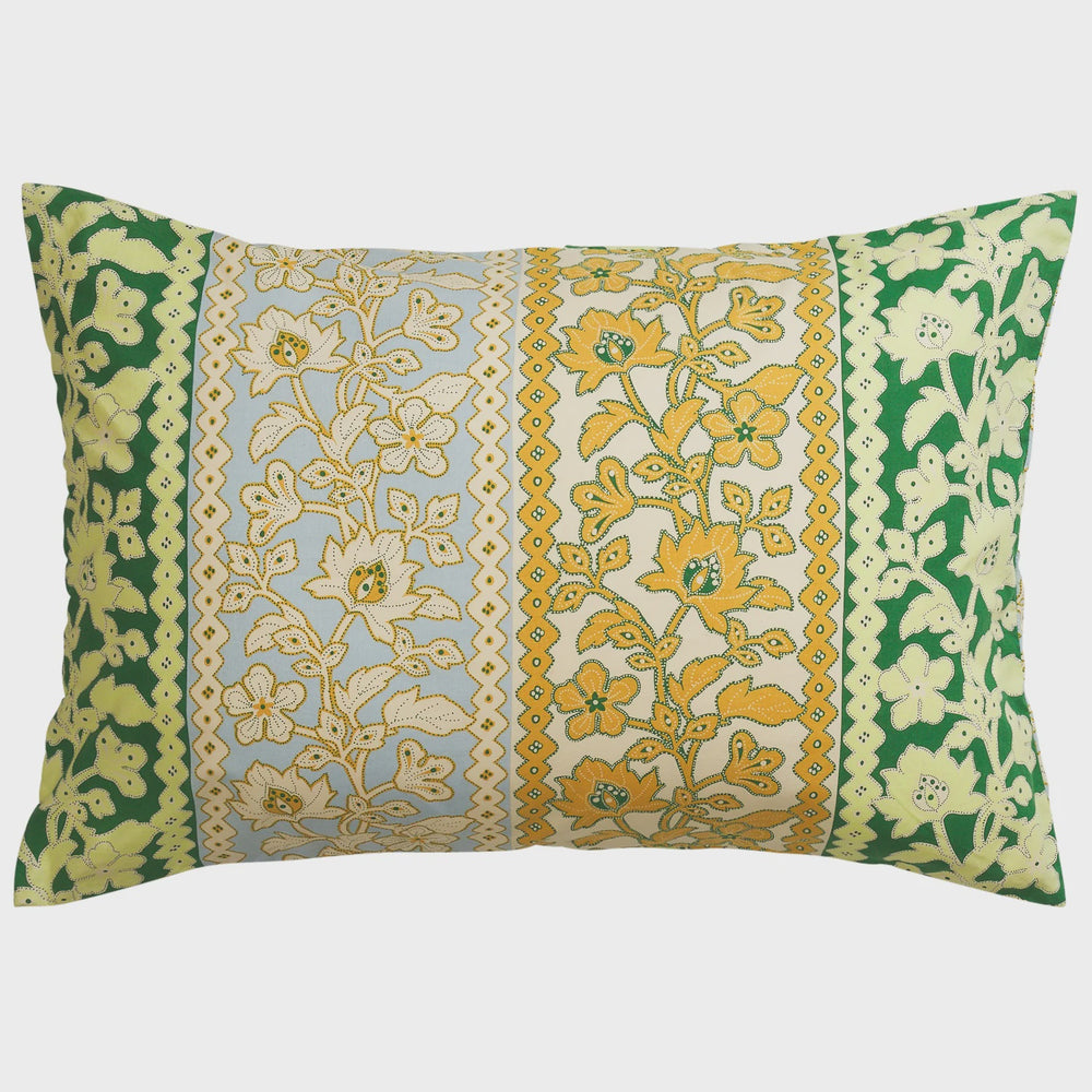 Thea Cotton Pillowcase Set - Kelp