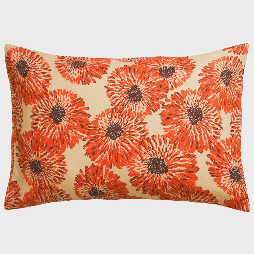 
                      
                        Isabelle Linen Pillowcase Set- Flame Standard
                      
                    