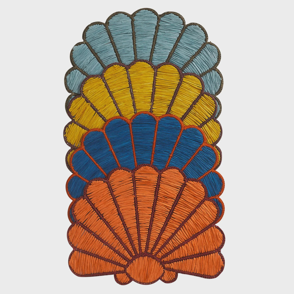 Mia Placemat Set- Azure