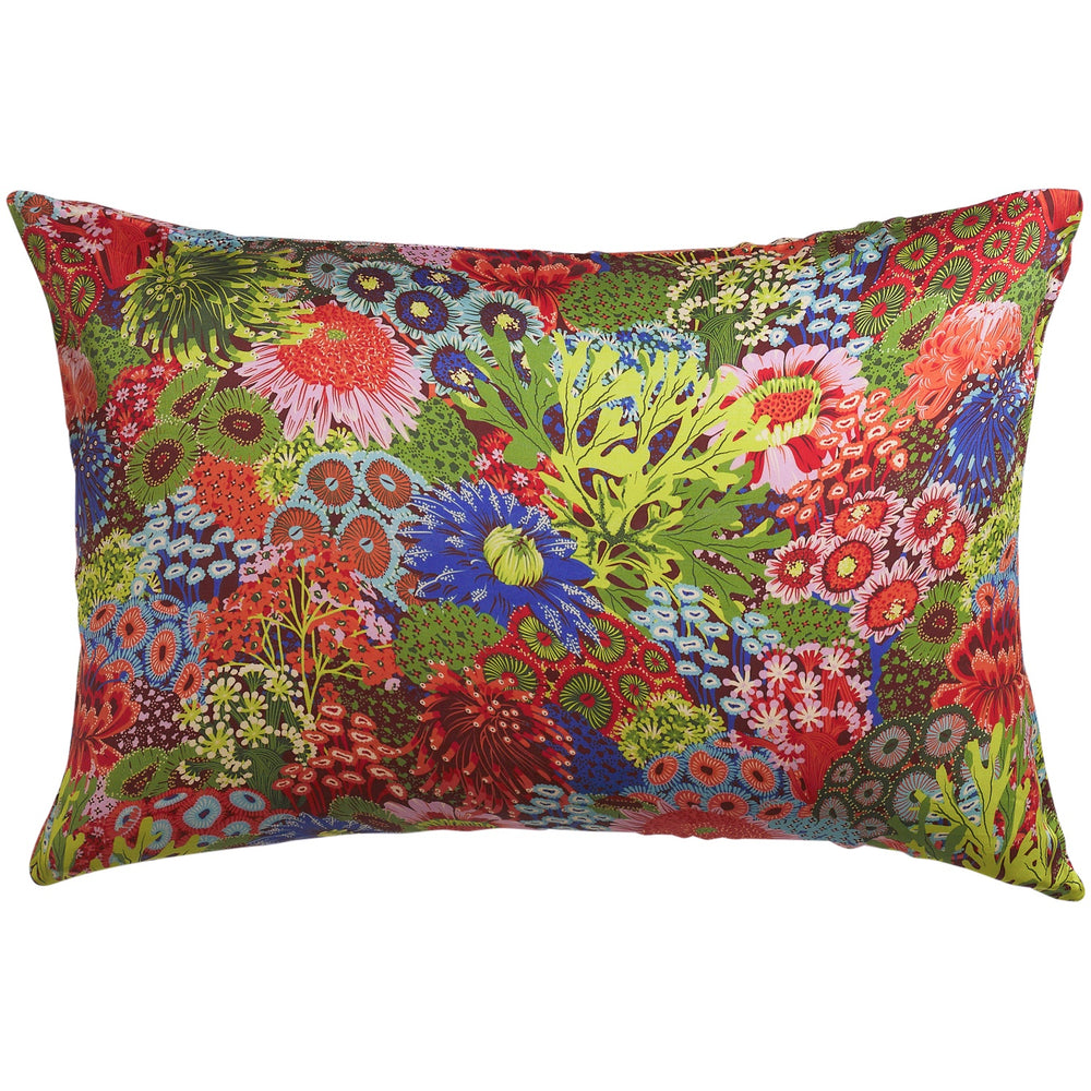 Coralie Silk Pillowcase - Garnet Standard