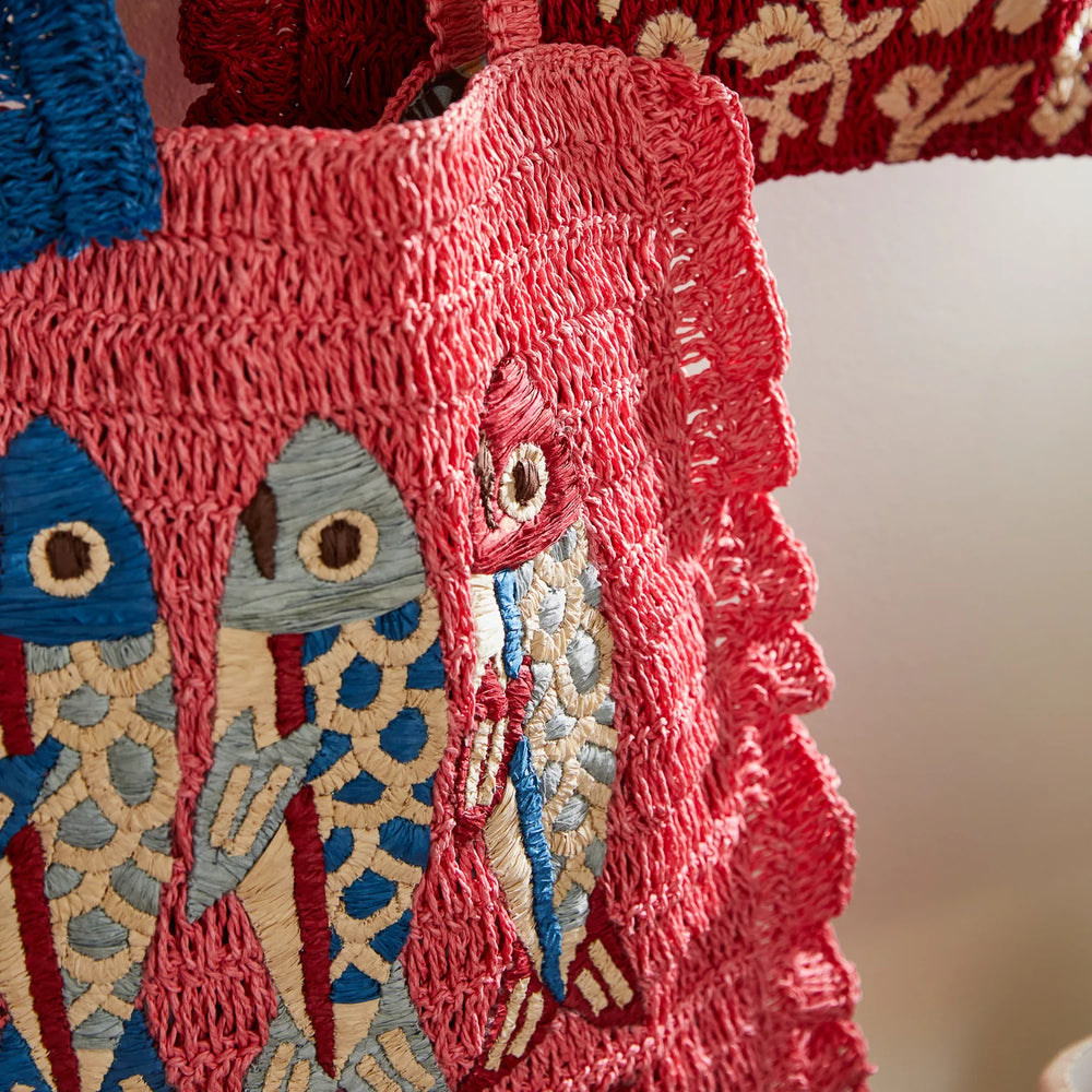 
                      
                        Sandria Crochet Tote Bag
                      
                    