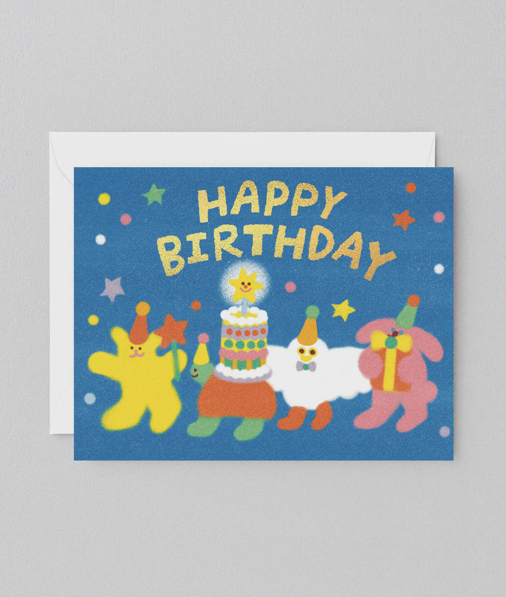 WRAP - Zoey Kim - Greeting Card - Happy Birthday Parade