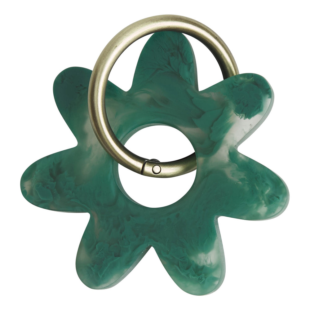 Whitney Key Ring- Forest