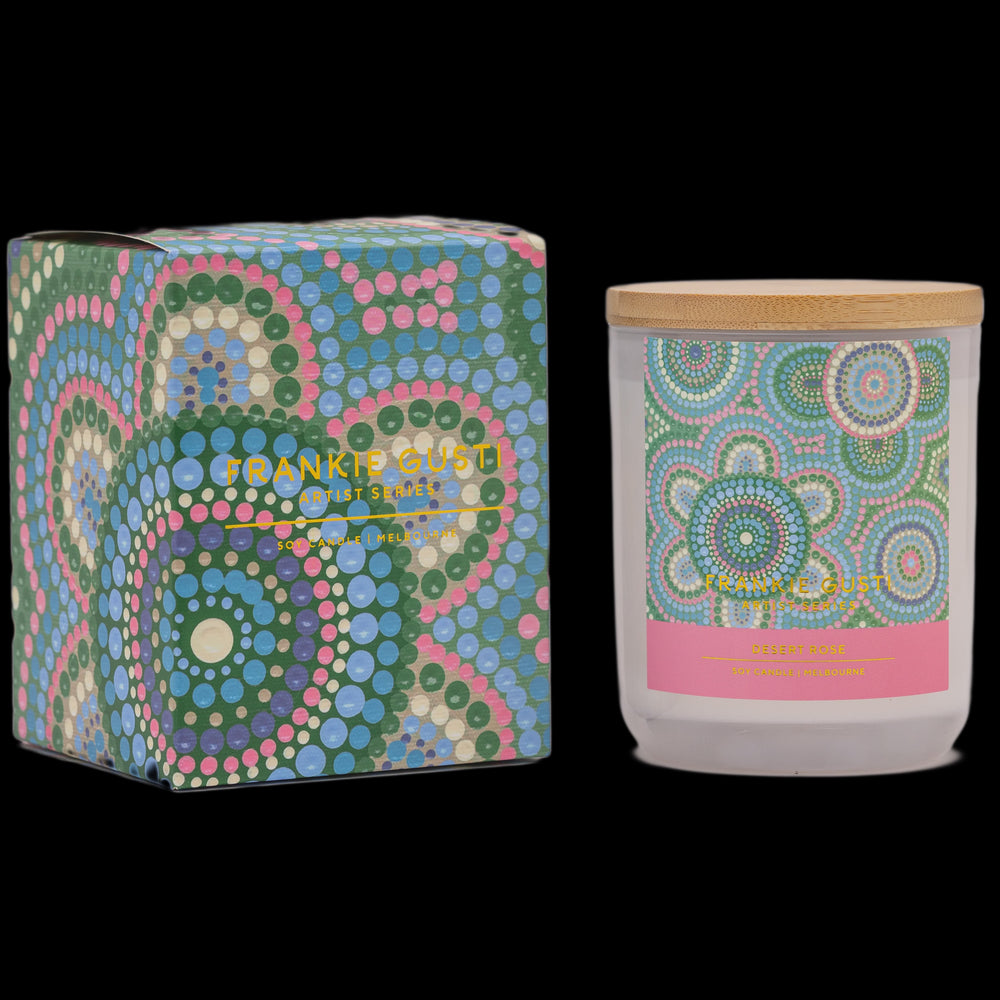 ARTIST SERIES CANDLE | DESERT ROSE | LOU MARTIN