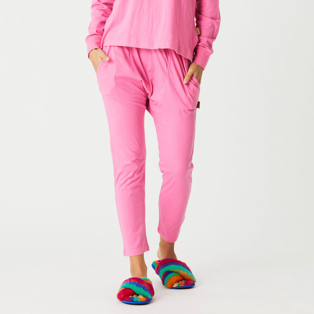 Bubblegum Drop Crotch Pant