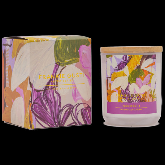 ARTIST SERIES CANDLE | FLOWER BOMB | KATE MAYES