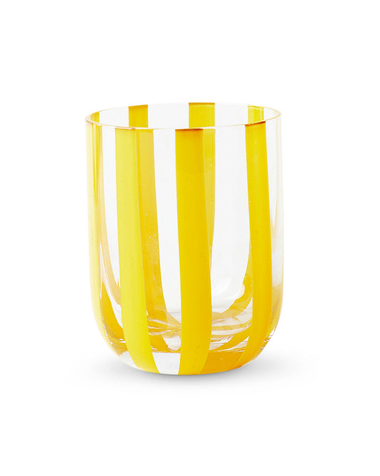 Golden Stripe Tumbler Glass 2P Set One Size