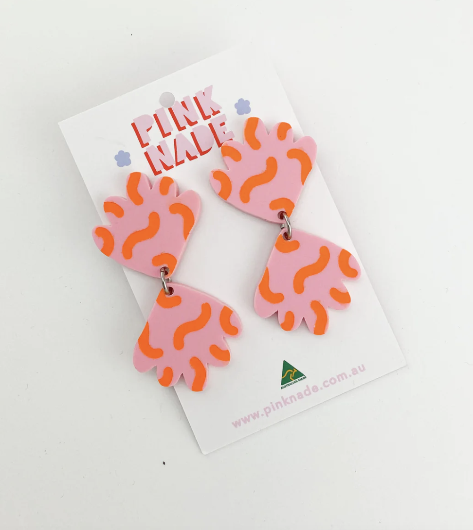 Kimmy Fandangle Pink Orange