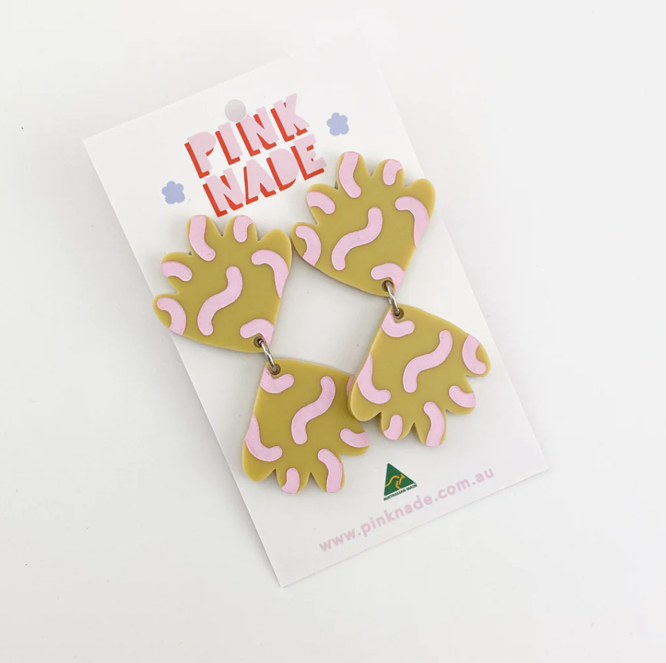Kimmy Fandangle Mustard & Pink