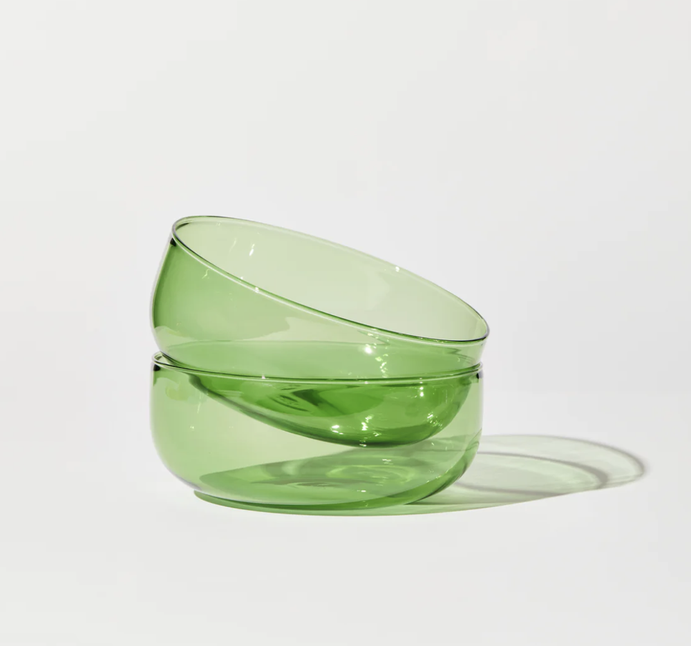 Abracadabra Set of 2 Bowls in Green