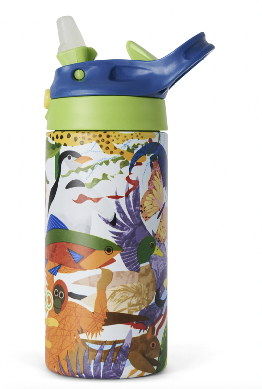 All Creatures Great & Small Kids Water Bottle