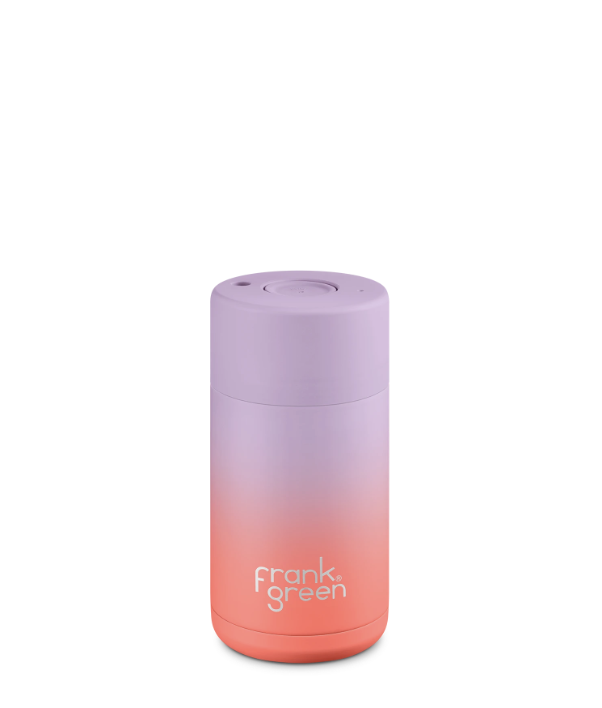12oz Reusable Cup- Lilac Haze/Living Coral