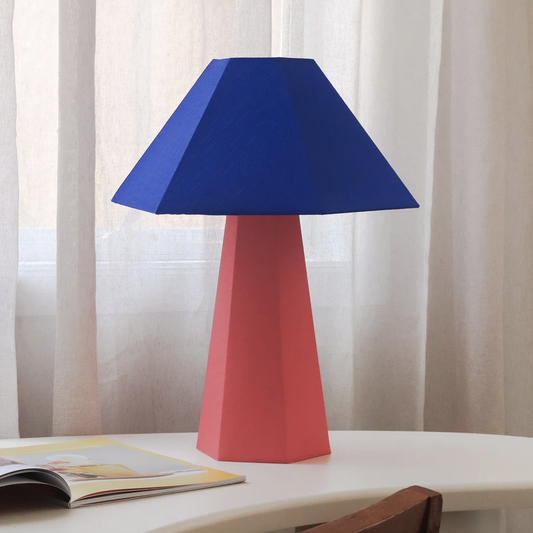 Blake Table Lamp- Azure Petal