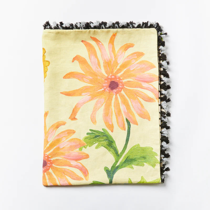 
                      
                        Beach Club Yellow Tassel Throw
                      
                    
