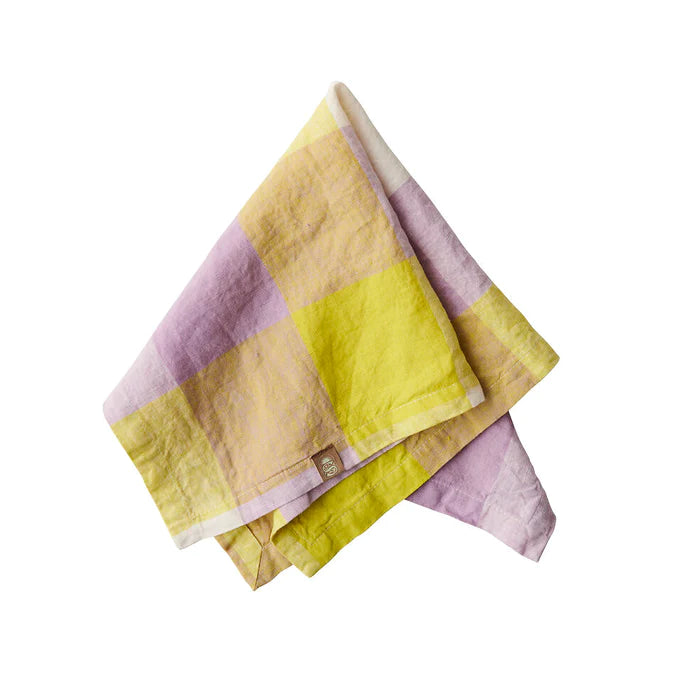 Lavender Fizz Linen Napkin Set