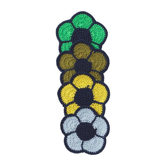 Bettina Crochet Coasters - Pea