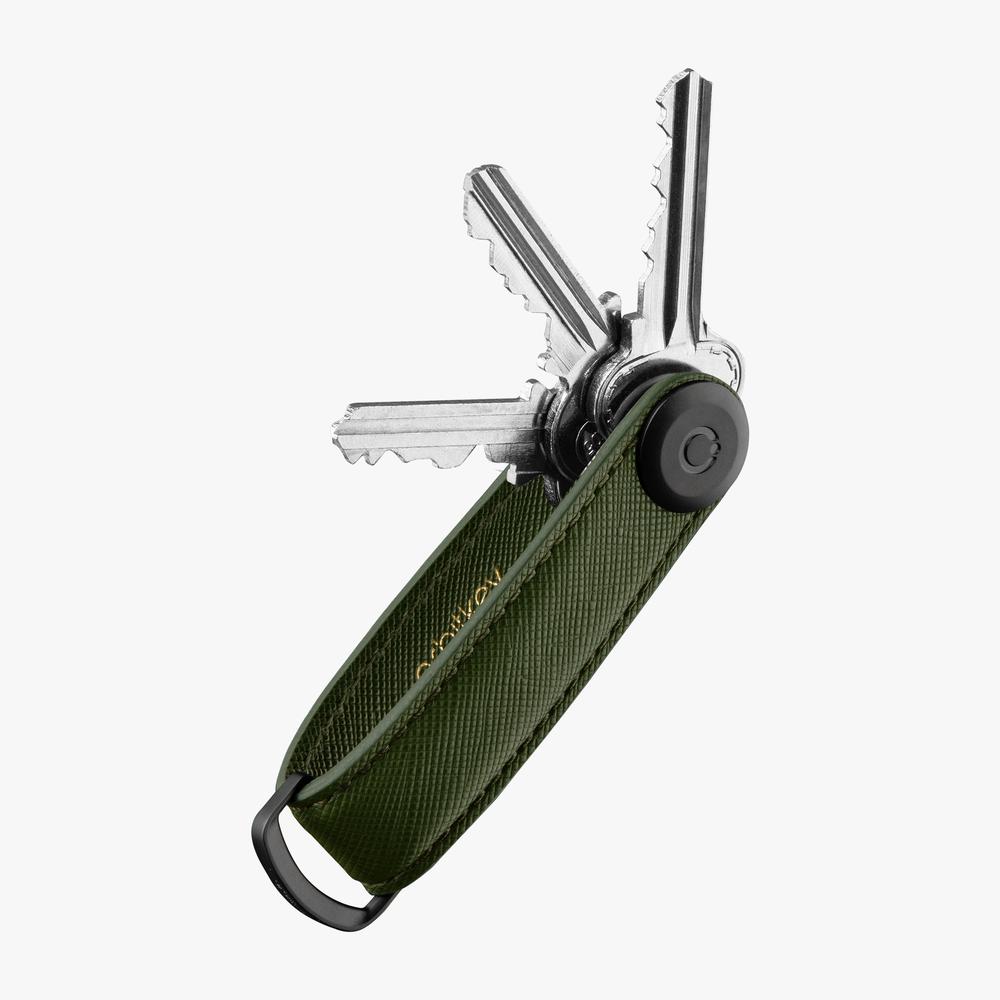Key Organiser Saffiano- Olive