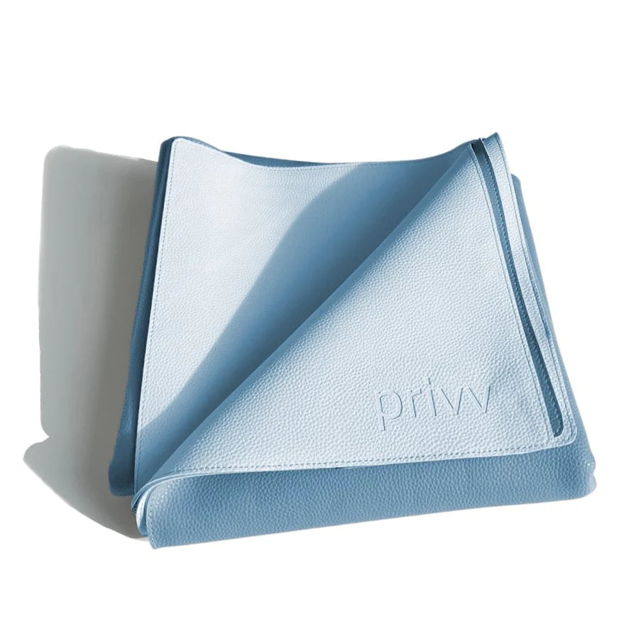 Privv | Vegan Leather Picnic Rug | Sky & Kingfisher – Marlbro House